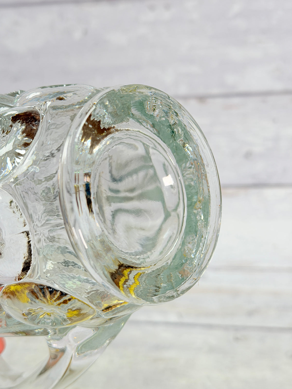 Moon & Star Clear Glass Water Pitcher MN27