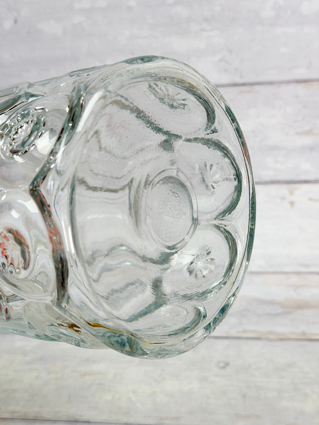 Clear Moon & Star 9-Inch Canister – No Lid MN37
