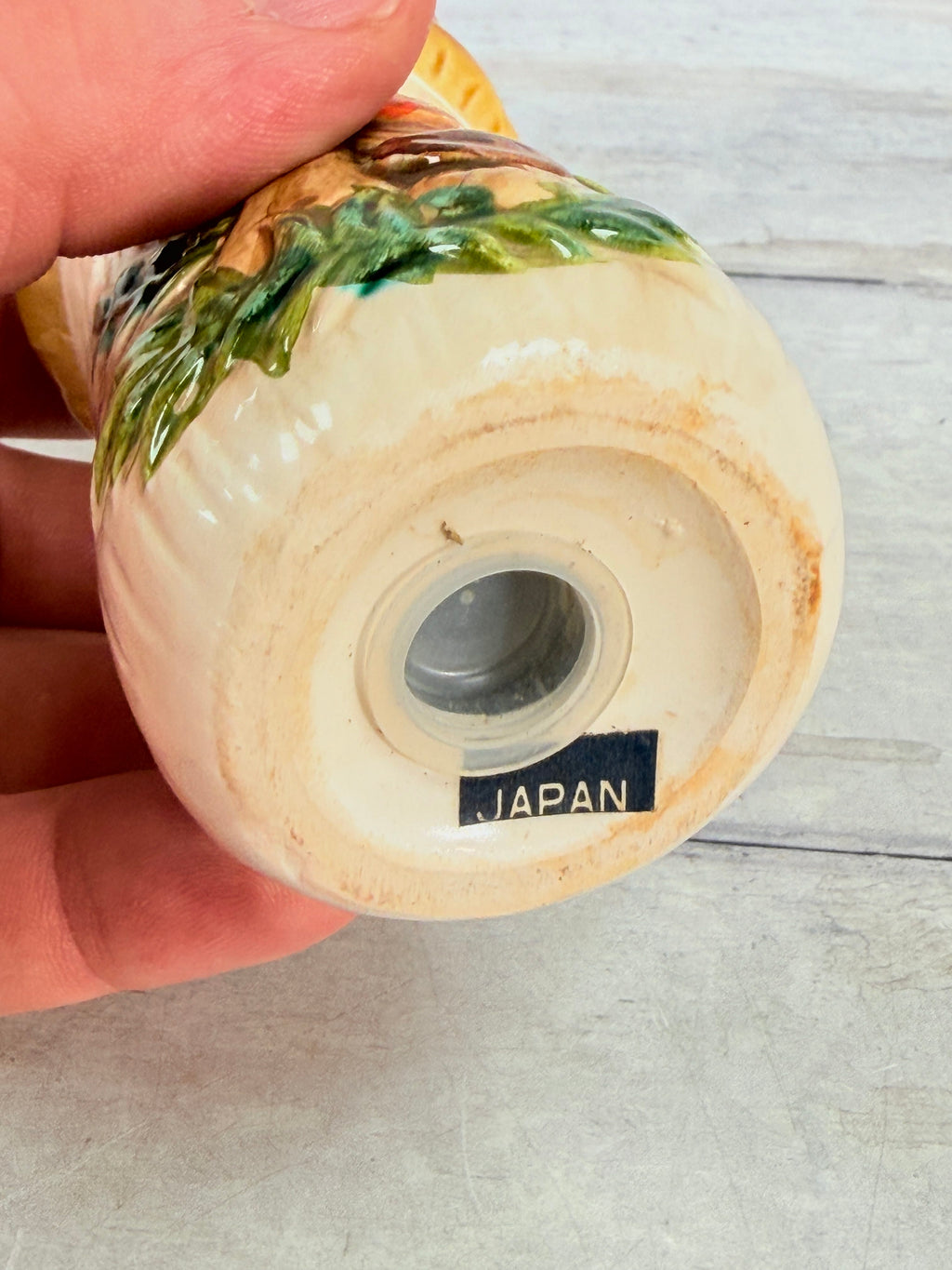 SR21. Sears Merry Mushroom Spice Shaker – Vintage Japan Ceramic Kitchenware SR21
