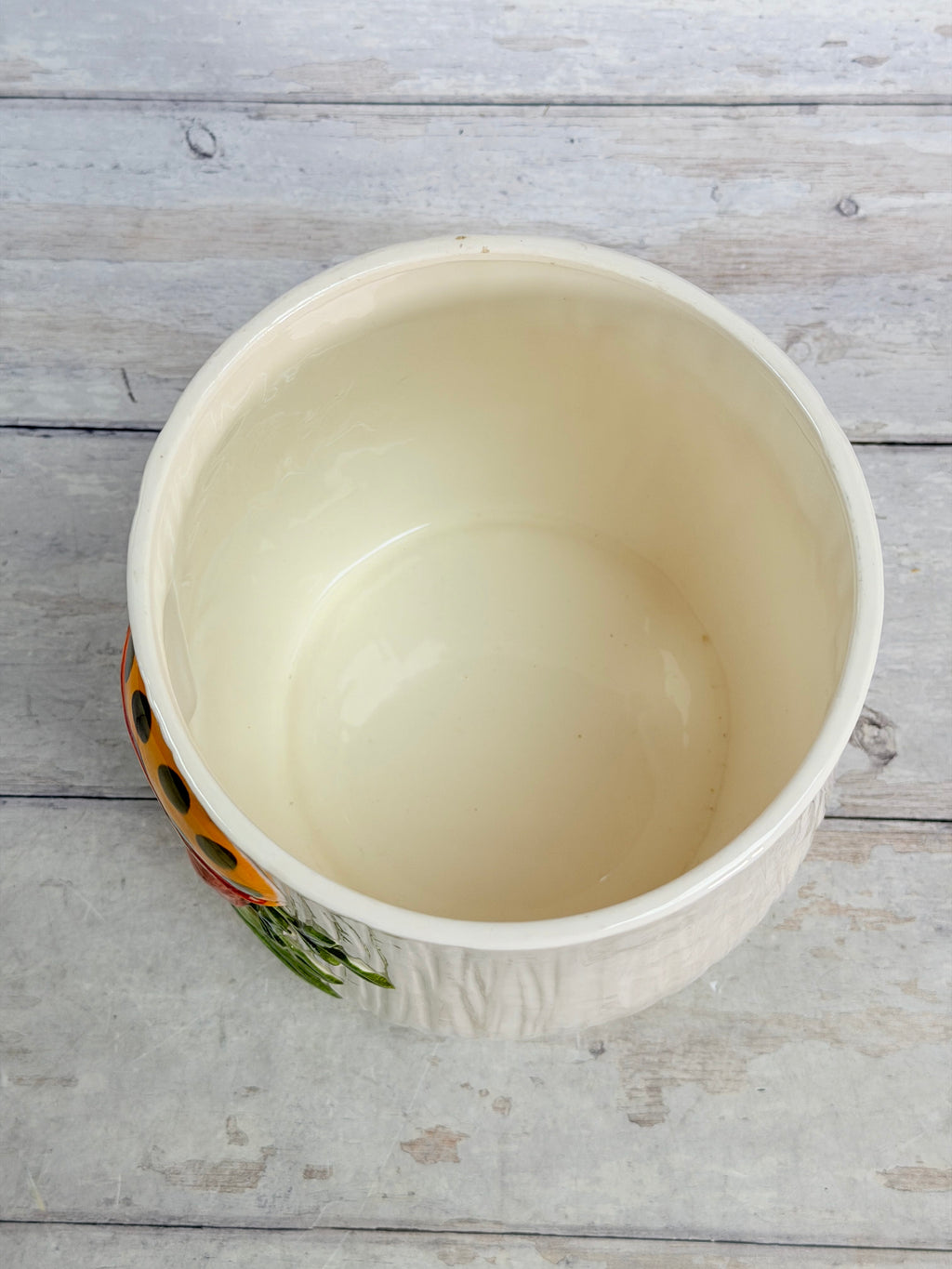 SR33 Sears Merry Mushroom Large Canister (Small chip on Lid) SR33