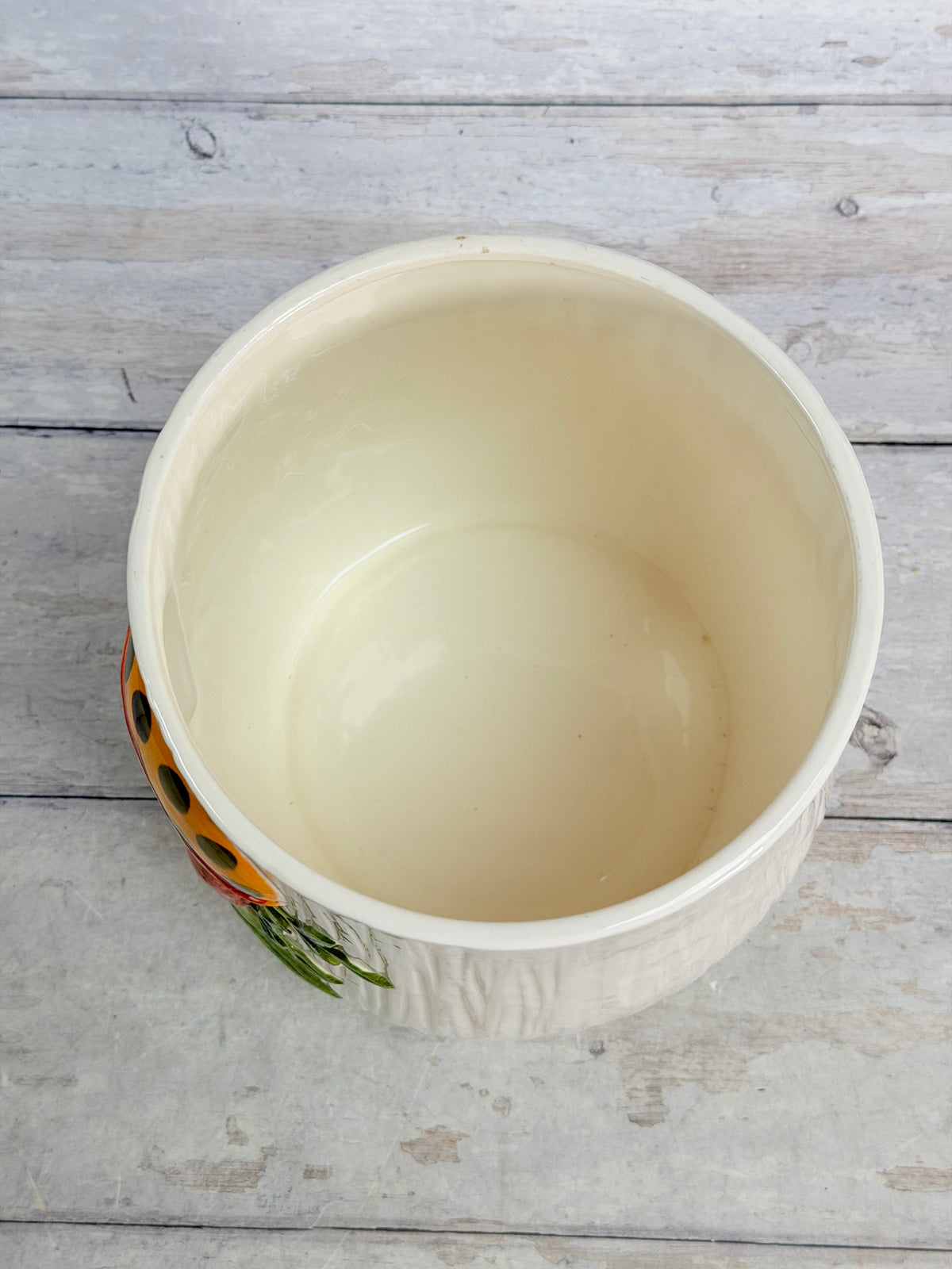 SR33 Sears Merry Mushroom Large Canister (Small chip on Lid) SR33
