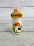 SR34. Sears Merry Mushroom Ceramic Spice Shaker – 1970s Japan – Excellent Condition SR34