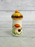 SR36. Sears Merry Mushroom Ceramic Spice Shaker – 1976 Japan – Excellent Condition SR36