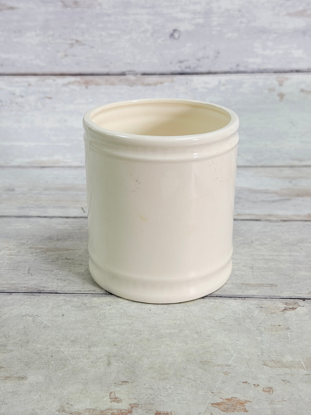SR52. Sears Merry Mushroom Small Ceramic Canister – 1982 Made in Japan – Missing Lid SR52