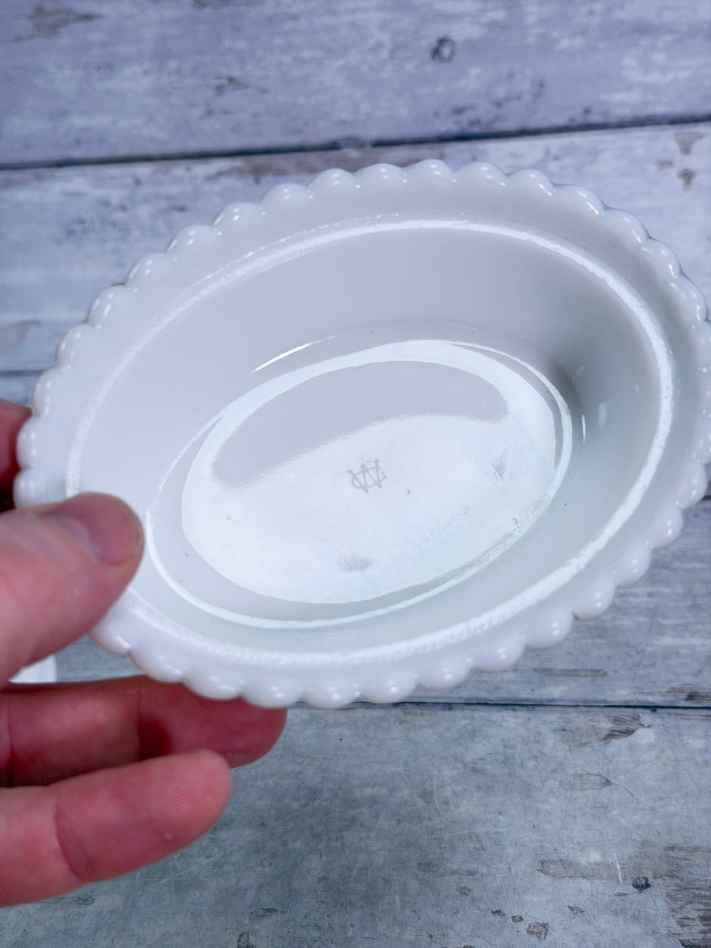 Westmoreland Milk Glass Rooster on Basket Covered Dish – Red Comb & Wattle WG23