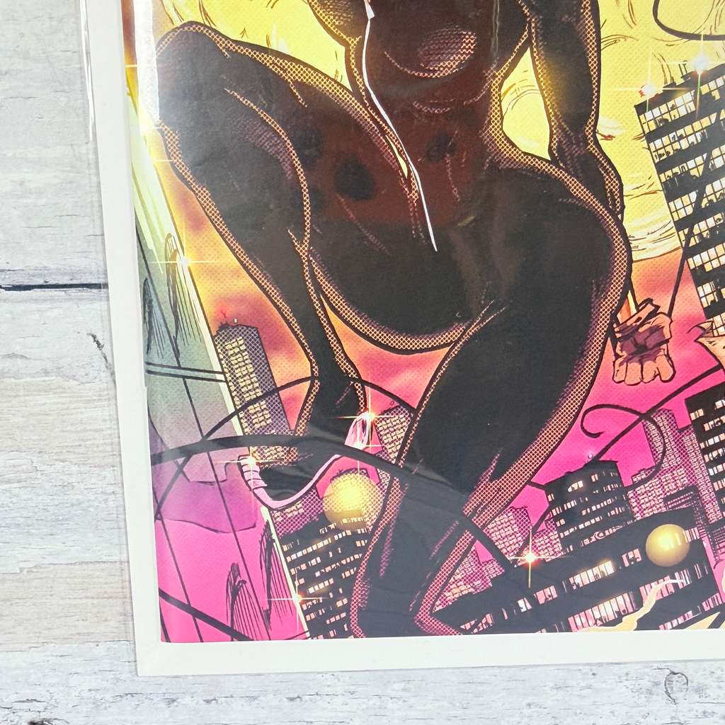 Ultimate Spider-Man #11 (2024) Kaare Andrews Virgin Variant, lower-left detail