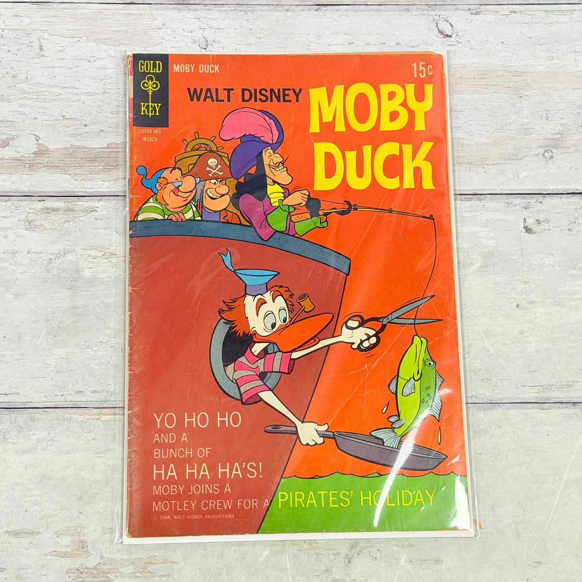 Walt Disney Moby Duck #5, front_cover