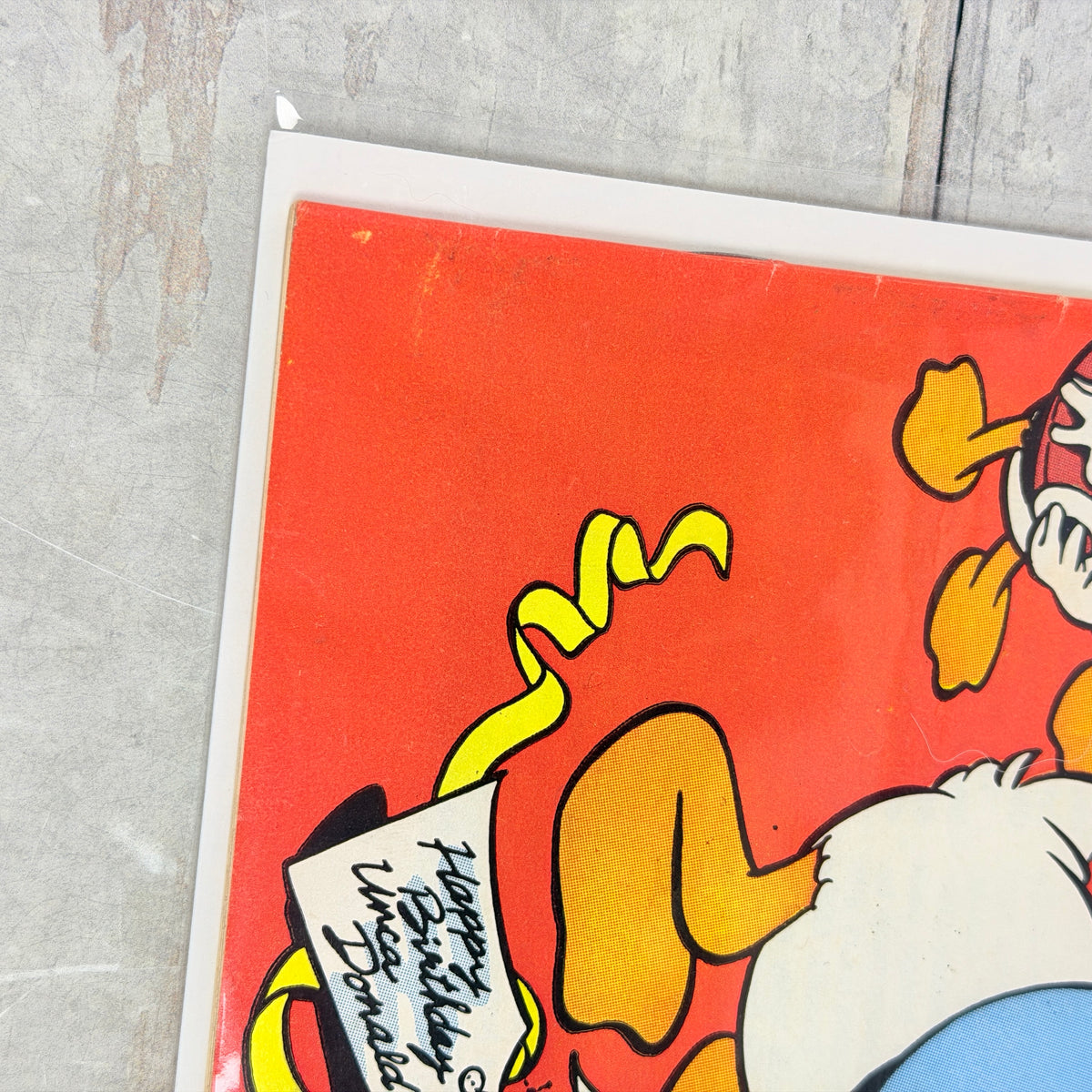 Walt Disney's Comics and Stories #513, front_lower_left_detail