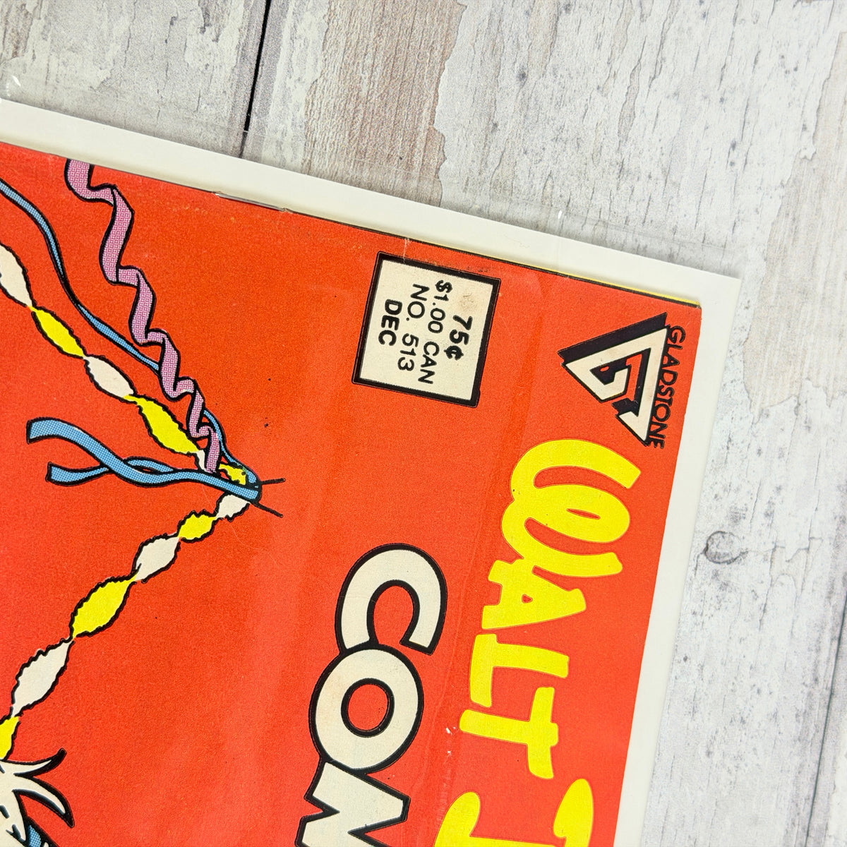 Walt Disney's Comics and Stories #513, front_upper_left_detail