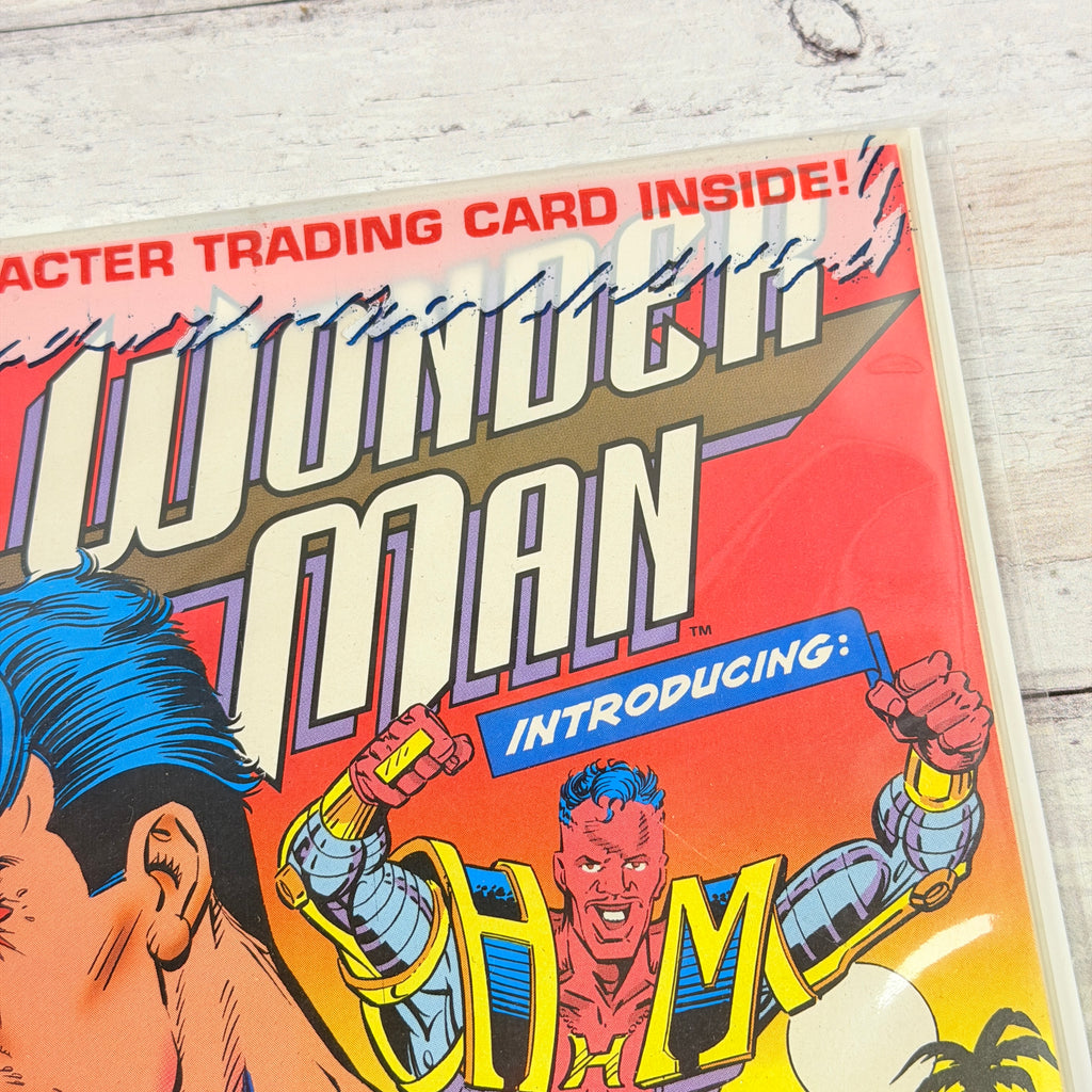 Wonder Man Annual #2, front upper-right corner/issue detail