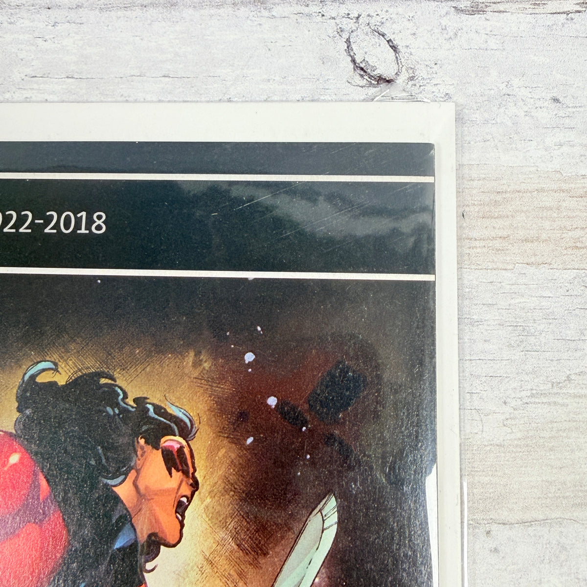 X-Force #1 (2019) Marvel Comics - Rob Liefeld Variant with Stan Lee Memorial Banner, upper-right cover detail