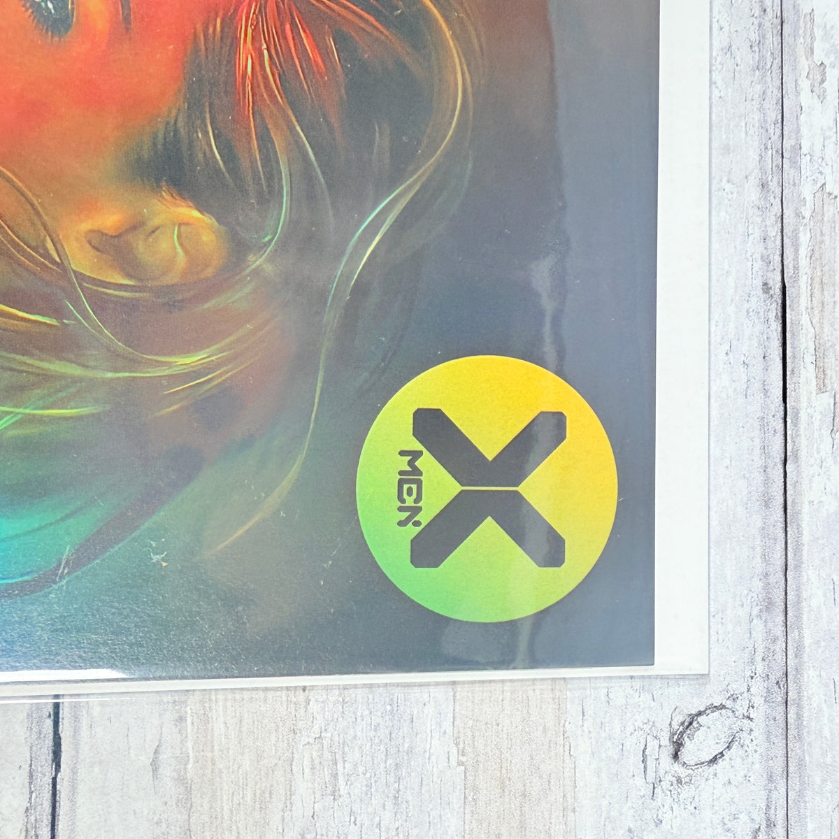 X-Men #2 (2019) Marvel Comics - Shannon Maer X-23 Trade Dress Variant, upper-right cover detail