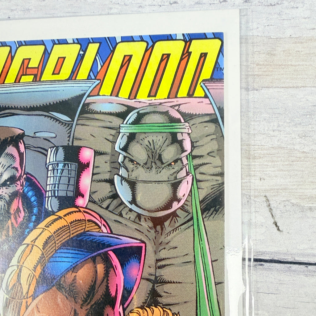 Youngblood #4 (1993) Image Comics, upper-right cover detail