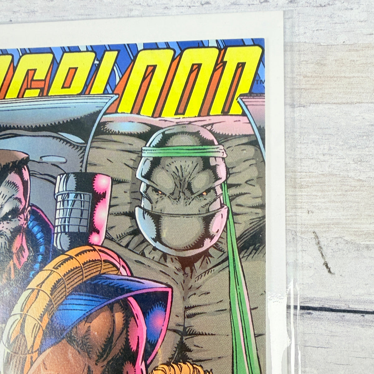 Youngblood #4 (1993) Image Comics, upper-right cover detail