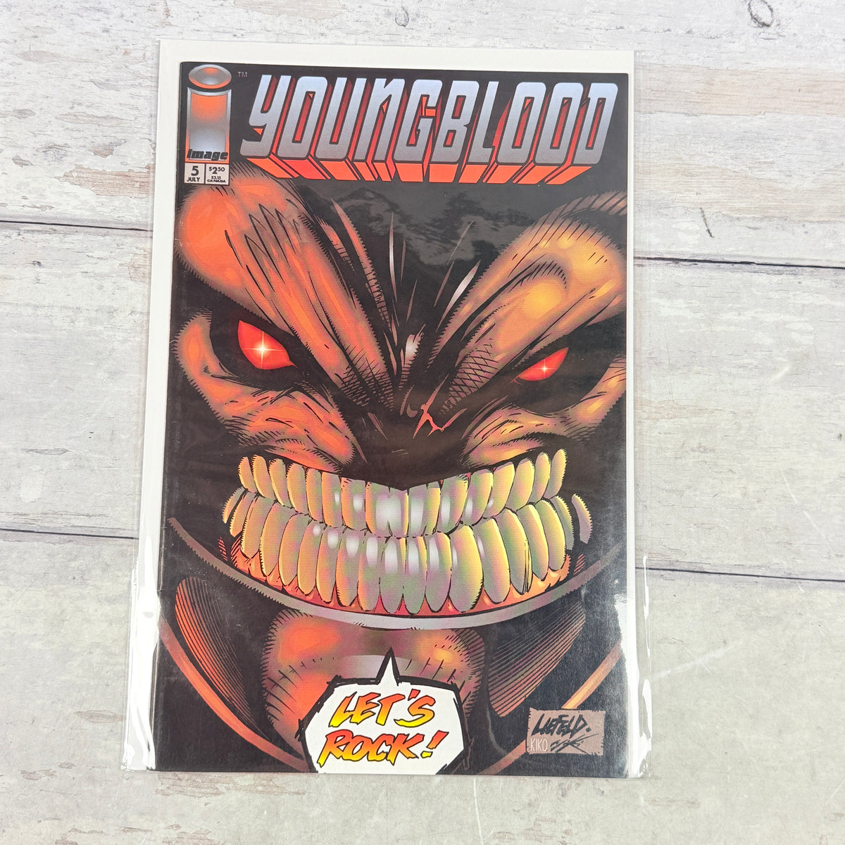 Youngblood #5 (1993) Image Comics, full front cover