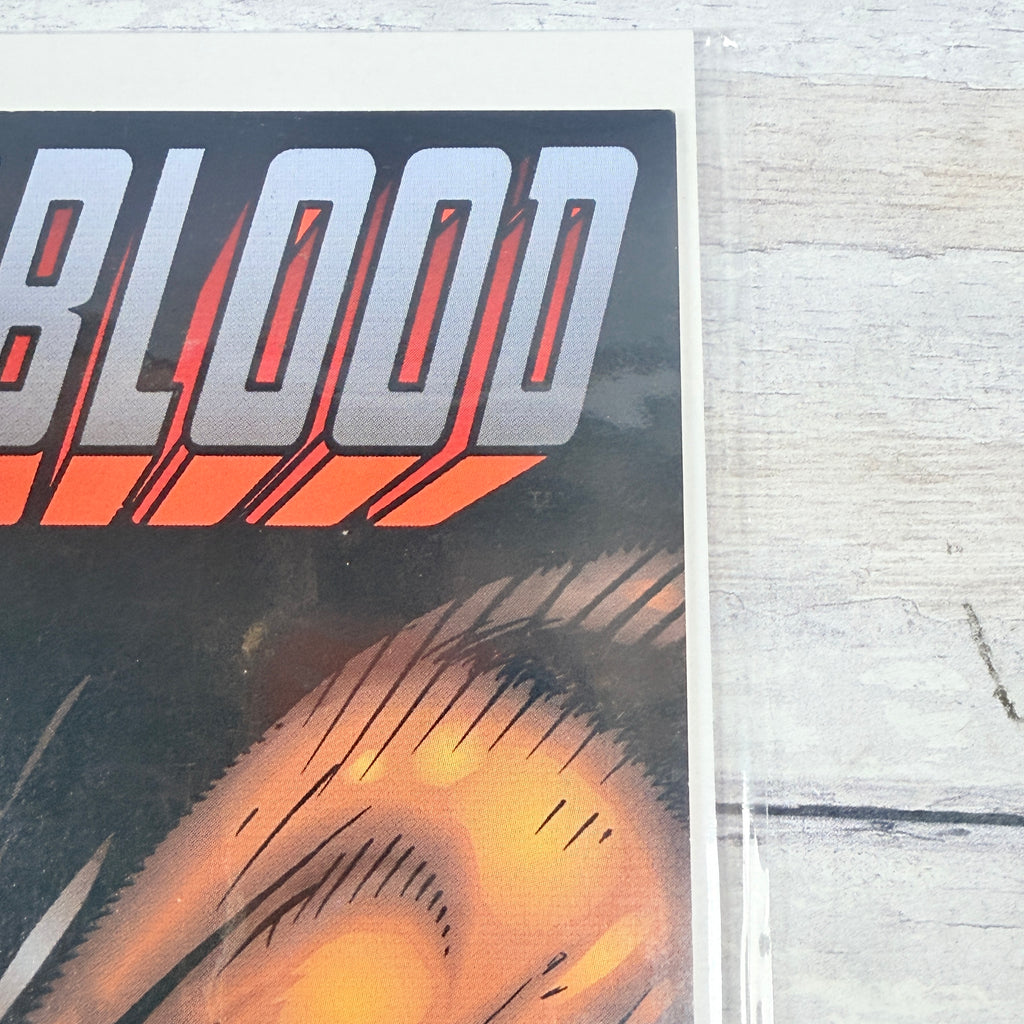 Youngblood #5 (1993) Image Comics, upper-right cover detail